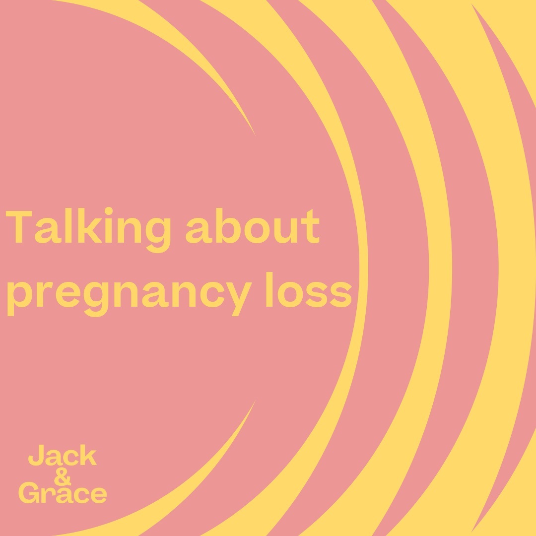 Graphic in JAck & Grace branding with the words
