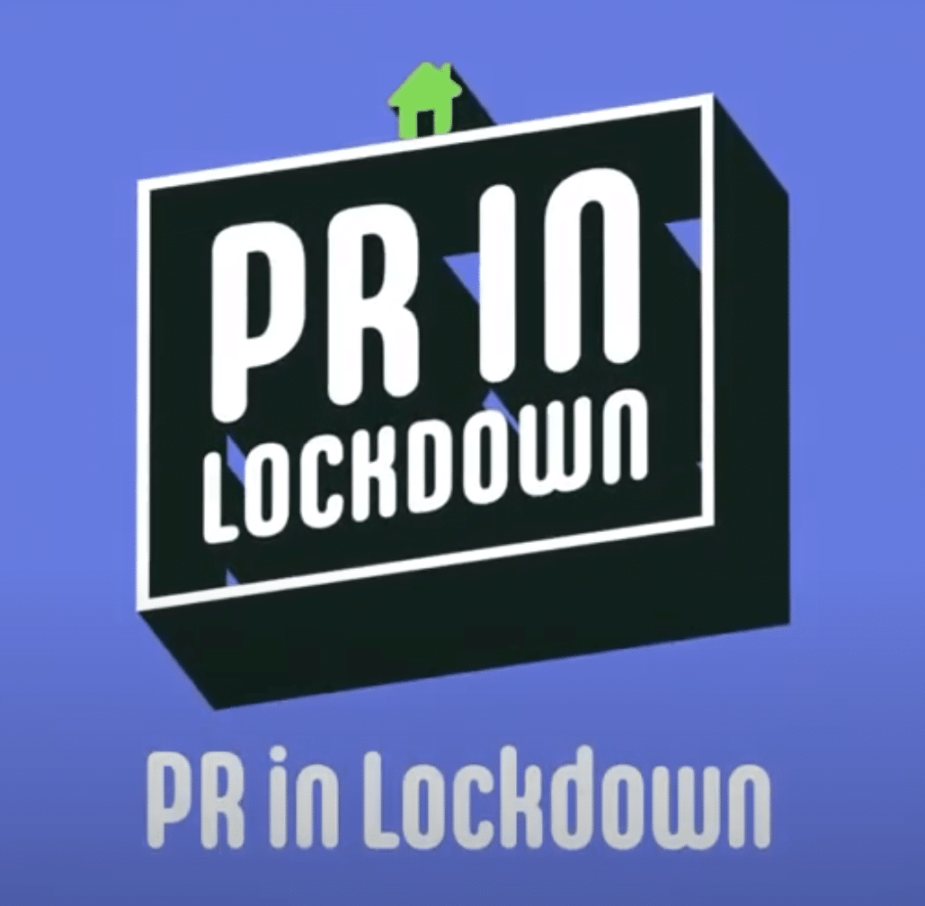 PR in lockdown logo