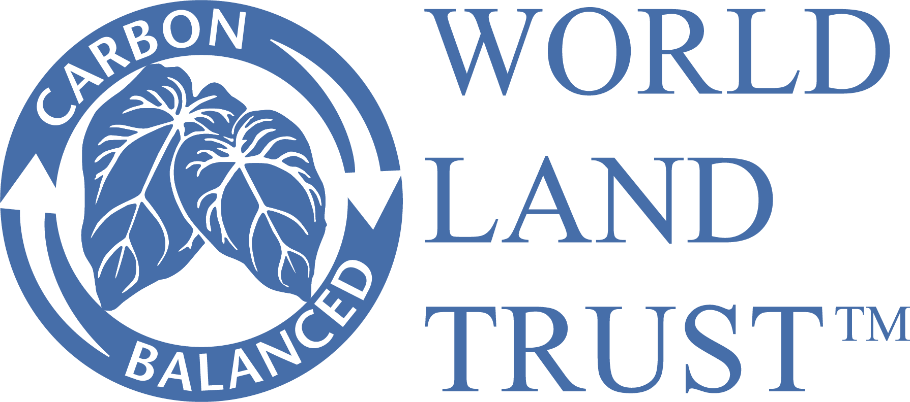 World Land Trust carbon balanced logo